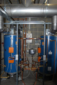 New boiler plant installation and heating systems to sheltered accommodation